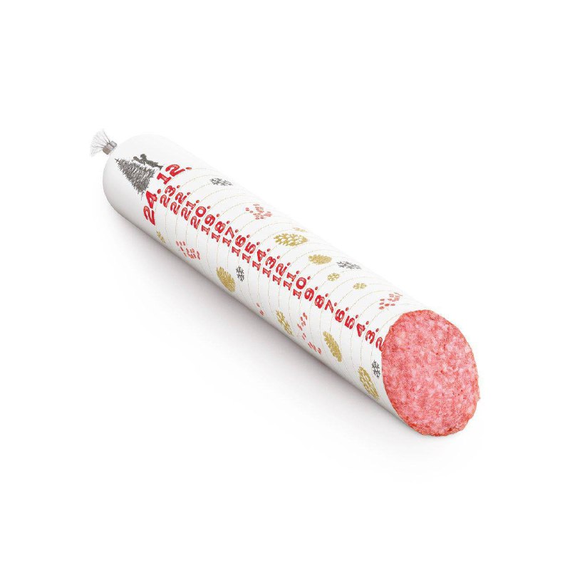 Чехи представили адвент-календарь в виде колбасы — и это не концепт и не шутка. Цельную салями заво