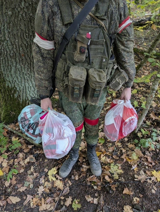 Спасибо огромное за пошив повязок для бойцов???
Шк?...