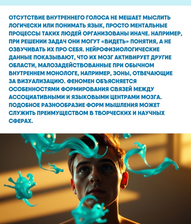 Мы часто воспринимаем внутренний диалог как нечто уни?...