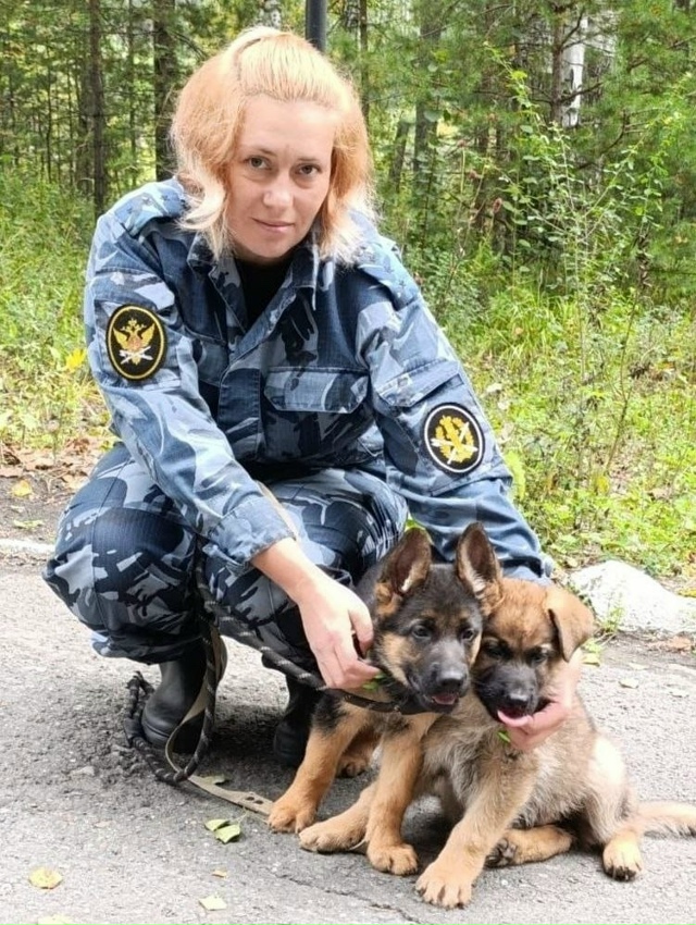 В свердловской колонии подрастают будущие служебные с...