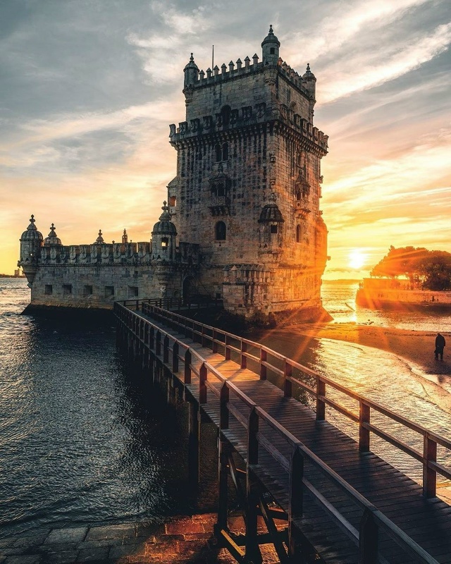Бaшня Торрe-де-Белен, Лиссабон, Португалия, XVI век.