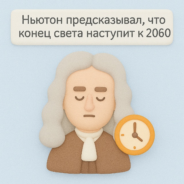 Пророчество учёного разума ??
Ньютон однажды предп?...
