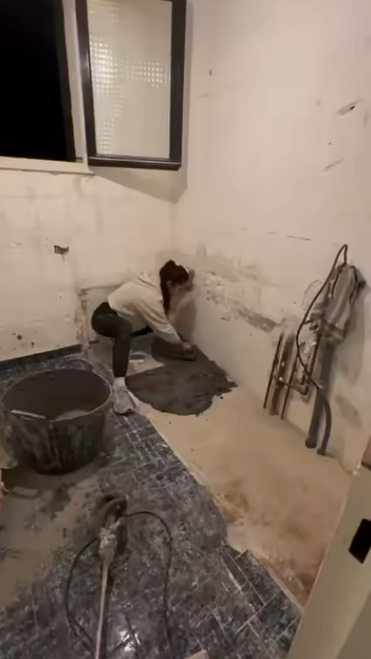 Ремонт своими руками. Какая она молодец