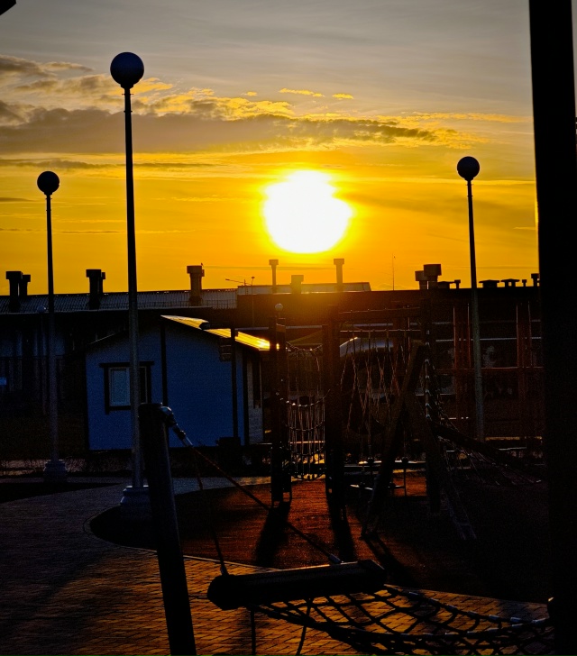 Волшебный закат. Нагорный Пермь.