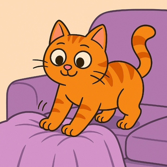 У котов есть мини-ритуал «разминки лап»
Когда кот топч...