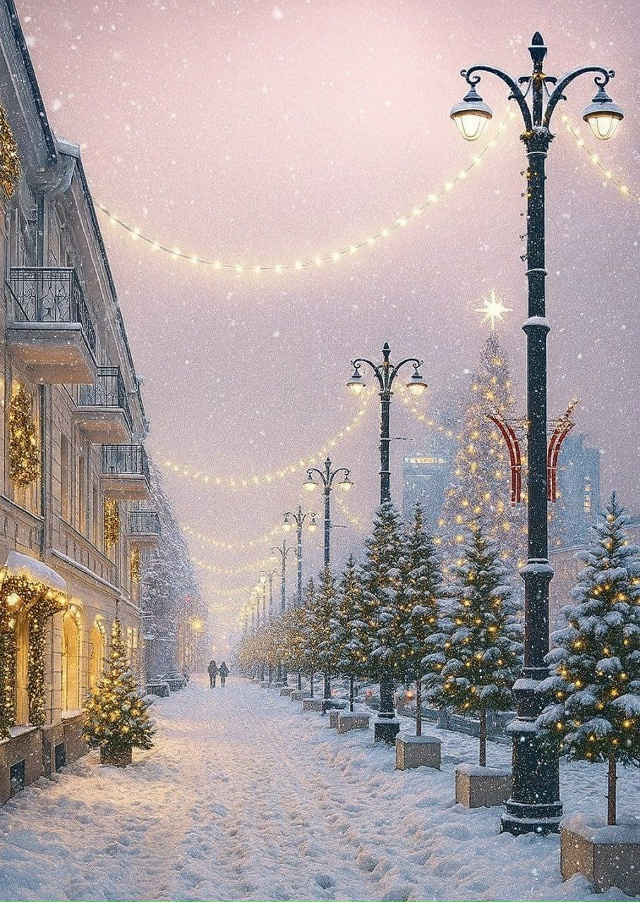 Такой могла бы быть зима...Но вы все пишите, что мечтает?...