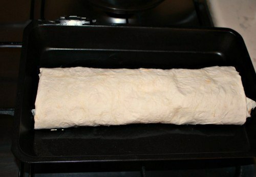 Простой рулет из лаваша 