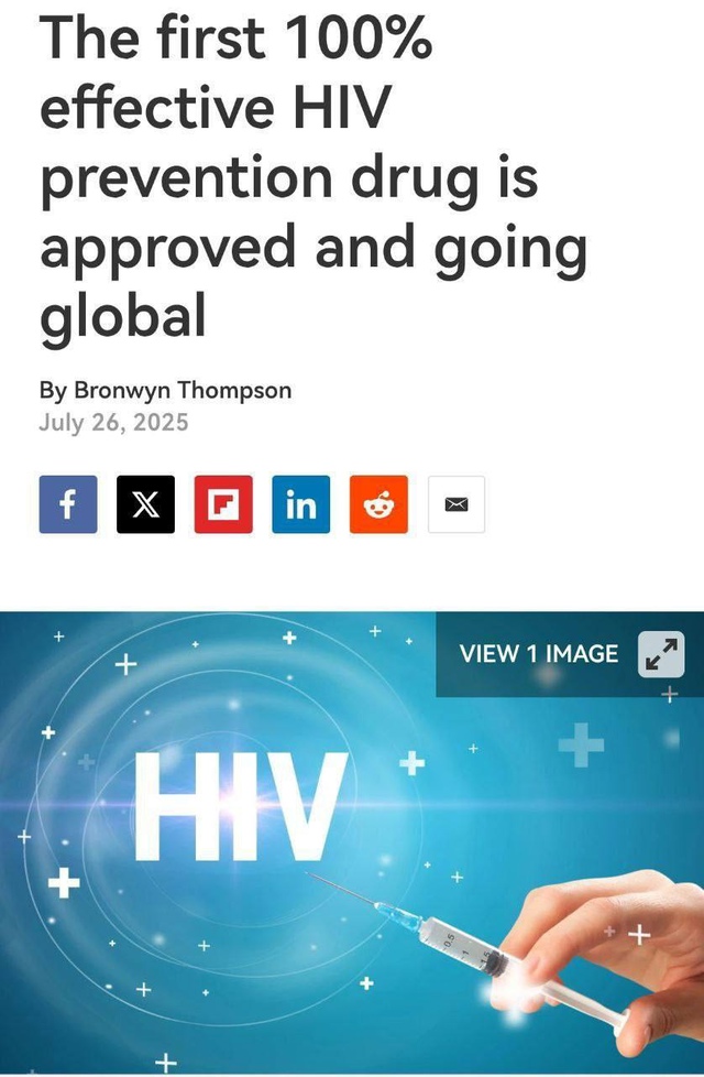 ⚡️ ВИЧ побеждён одним уколом — впервые за 44 года (!!!) FDA...