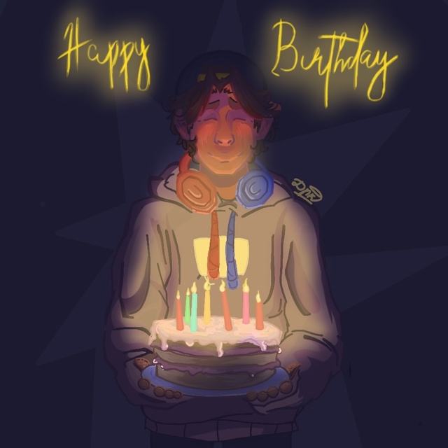 С ДНЁМ РОЖДЕНИЯ ЕВГЕН!
Очень торопилась с артом так чт?...