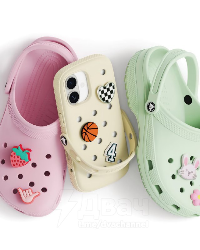 Crocs выпустили официальные чехлы для iPhone — к ним можно прикреплять джиббитсы и настраивать ремеш