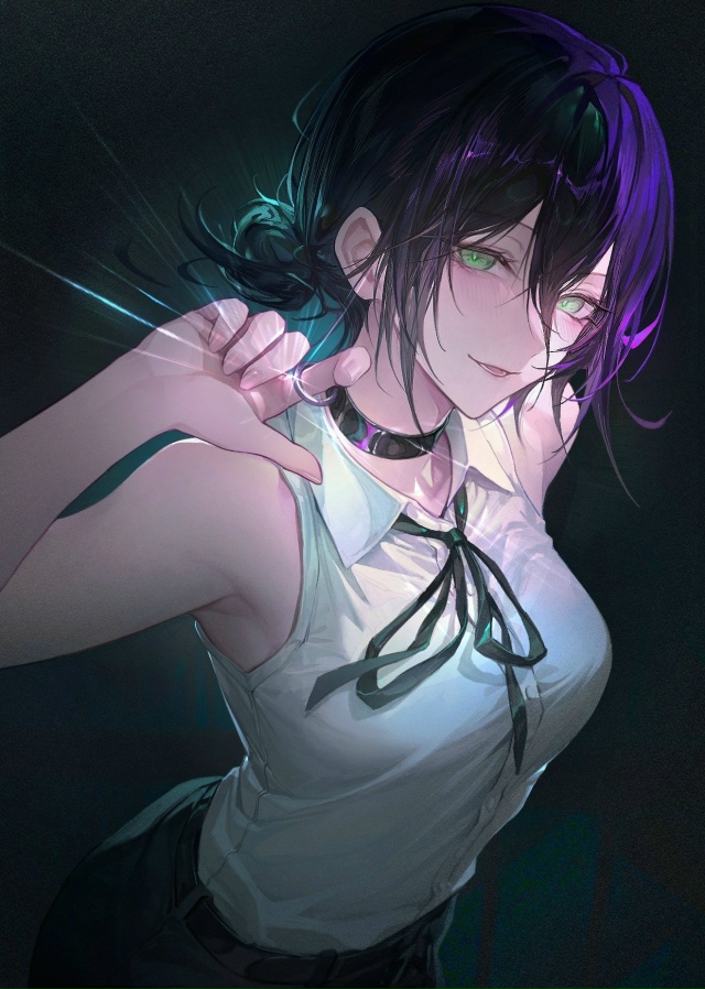 #Chainsaw_Man / Человек-бензопила
Взрывной ночки с Резе от kk...