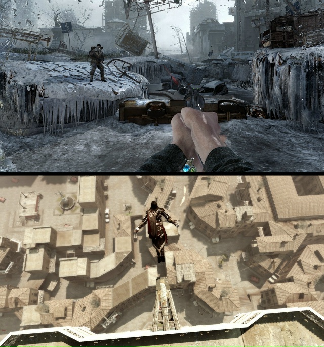 Кто-то: не выдумывай! Ты не можешь услышать звук, только...