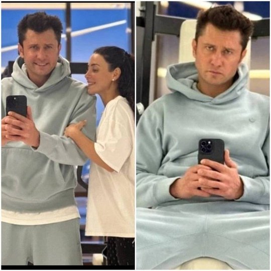 Прилучный даже в спортзале хочет казаться альфа-самцо?...