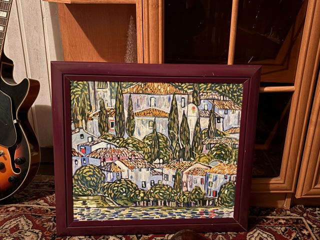 Картины от художника, пережившего инсульт.
Полтора год...