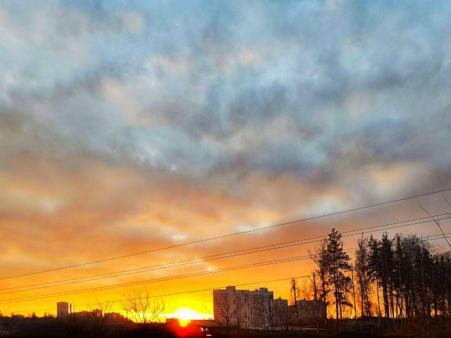 🤩Как вам сегодняшний рассвет?