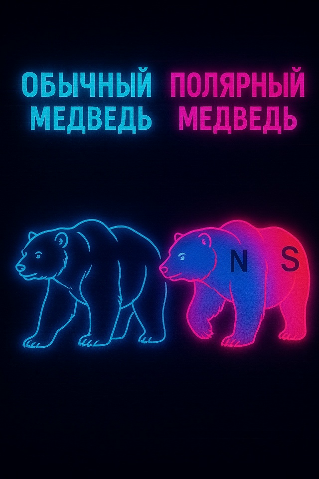 Физики опять сделали из медведя магнит