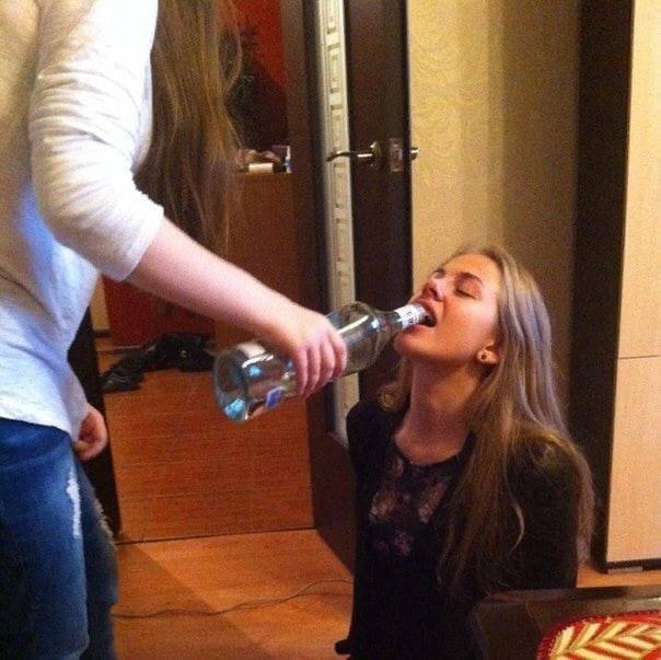 В рот попало, а по усам текло потом