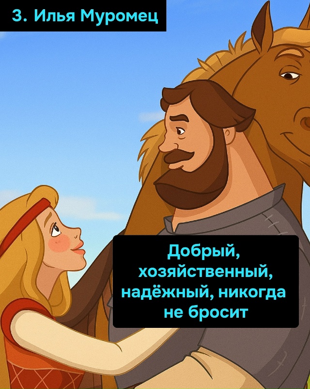 С Ильёй спокойно: и дом в порядке, и враги боятся, и борщ...