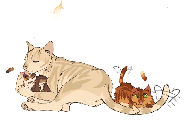 Песчаная Буря, Листвичка и Белочка
© wolfmarrow
#KV_ZZ_ART