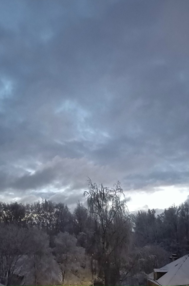 Снежные облака.