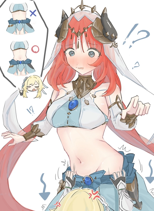 Девочки Геншина #genshin #art #girls