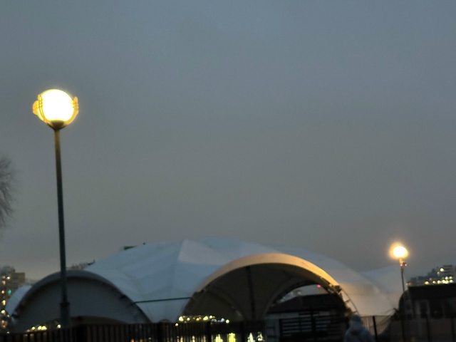 Набережная Спутника и в наступивших сумерках хороша!???...