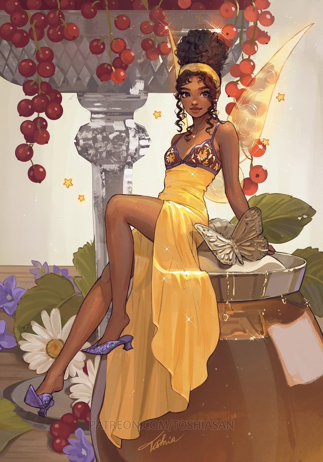 #Disney #Tinker_Bell / Феи
Очаровательные феечки от Toshia_San_art