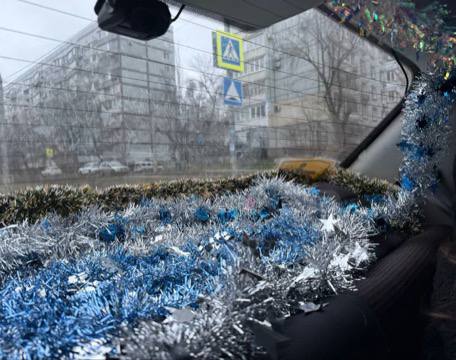 🎄🚕А таксисты уже вовсю создают новогоднее настроени...