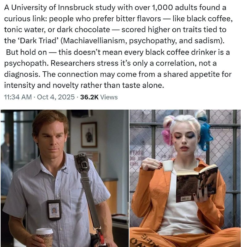 Ученые университета Инсбрука провели исследование с участием 1 тысячи взрослых и выявили любопытную