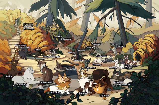 Озерная территория лагеря племени Теней
События проис...