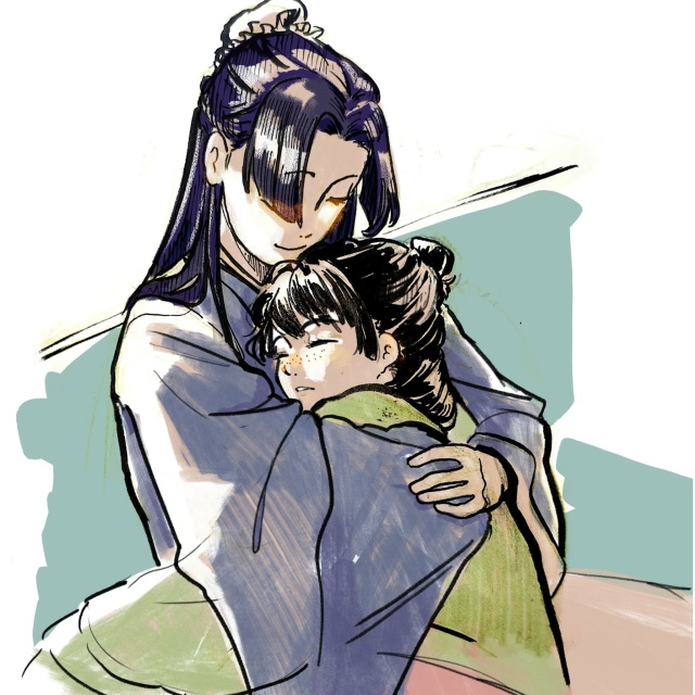 #Kusuriya_no_Hitorigoto / Монолог в аптечной лавке
Art: vinniee_art
(Дз?...