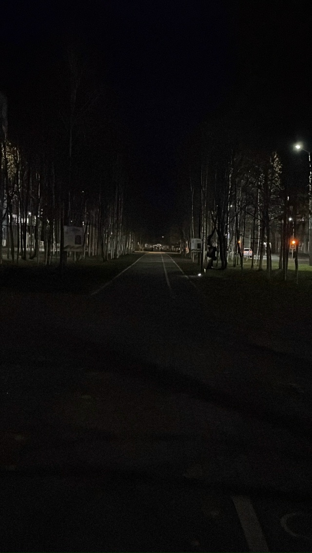 Реально же не хватает таких фонарей на молодежной алле...