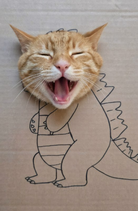 Внимание!
Котзилла.
Спасибо за внимание.