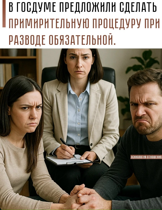 ❗ Власти уверены: это поможет сократить число разводо?...