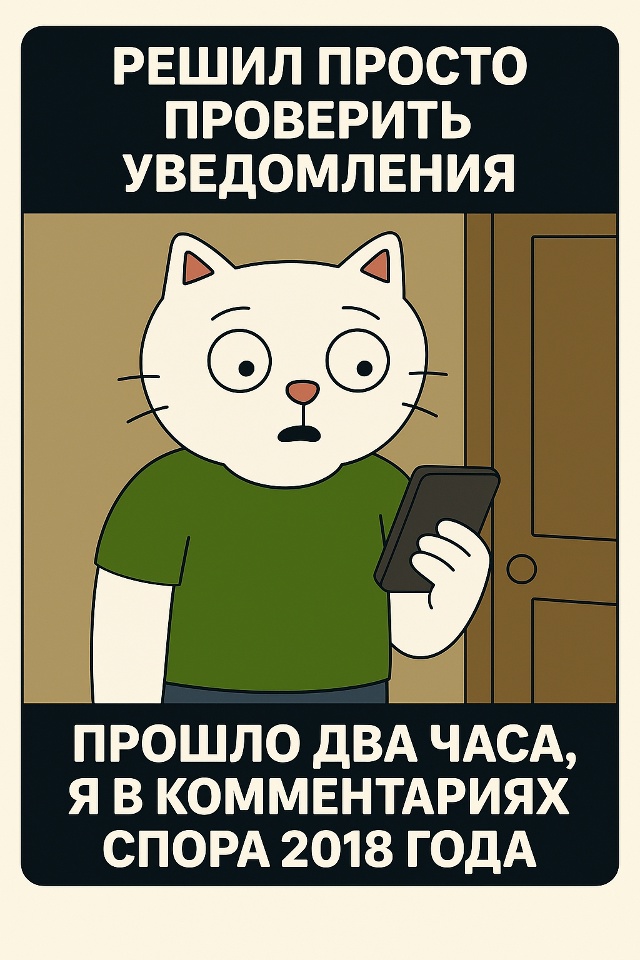 Начинается всё невинно — одно уведомление, одно видео,...