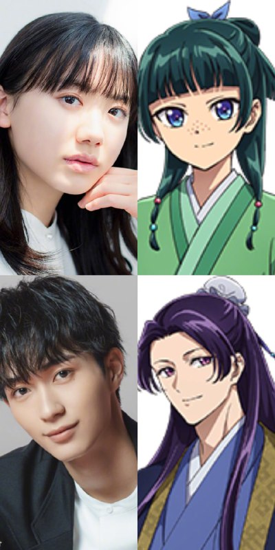 🍃По данным журнала Shukan Bunshun, «Монолог фармацевта» получит лайф-экшн адаптацию!
Мана Асида в р