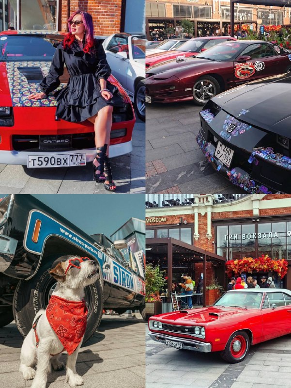 Девочки, в Москве пройдёт оч классная выставка американских ретроавтомобилей — 18 апреля откроется а