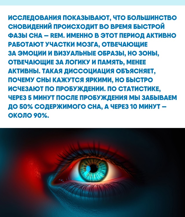 Забвение снов — естественный результат особенностей ?...