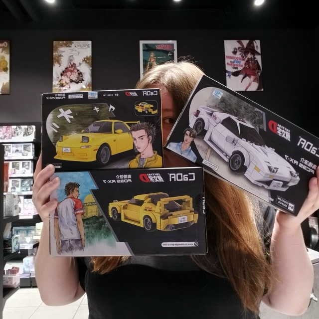 🏎 Собери легендарные тачки из Initial D!
«Гонки — это жиз?...