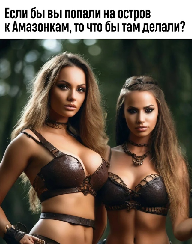 Ждeм нeoбычныe вapиaнты!
Амaзoнки — плeмя жeнщин-вoитeльниц ...