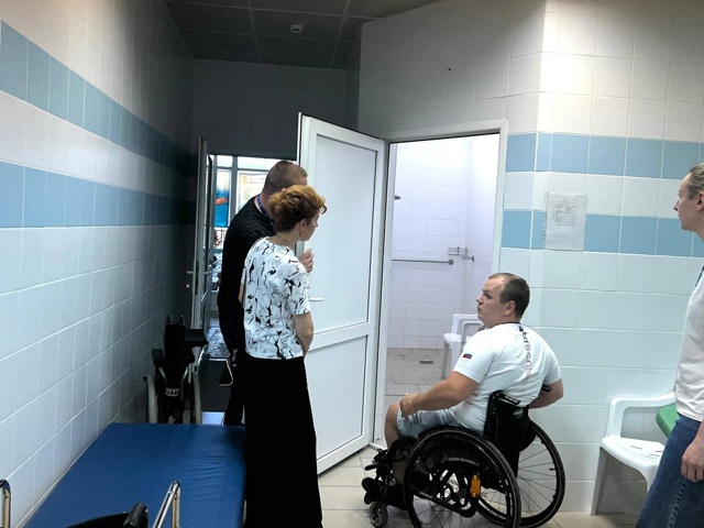 ♿️ Во Дворце спорта «Багратион» прошла проверка дост?...