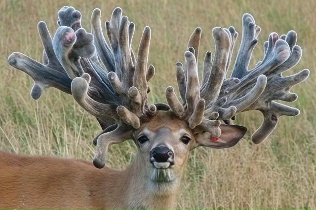 Белохвостый олень: Их рога — биомесиво, а болезнь зомб?...