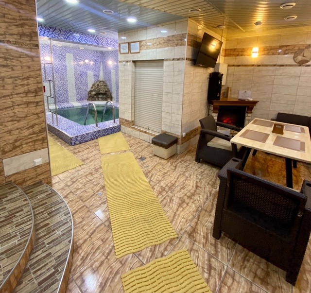 Уютная [club47492970|сауна с бассейном] в центре города Апати...
