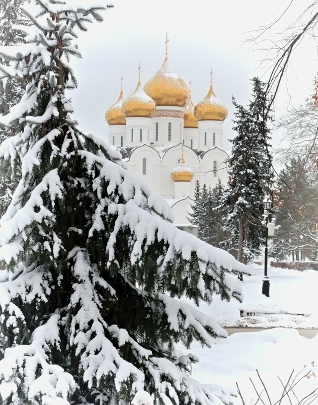 Снег всегда преображает ❄ Ярославль ?
? Николай Бел...