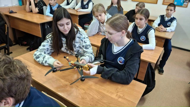 В Старорузской школе прошел Урок мужества, посвященны?...