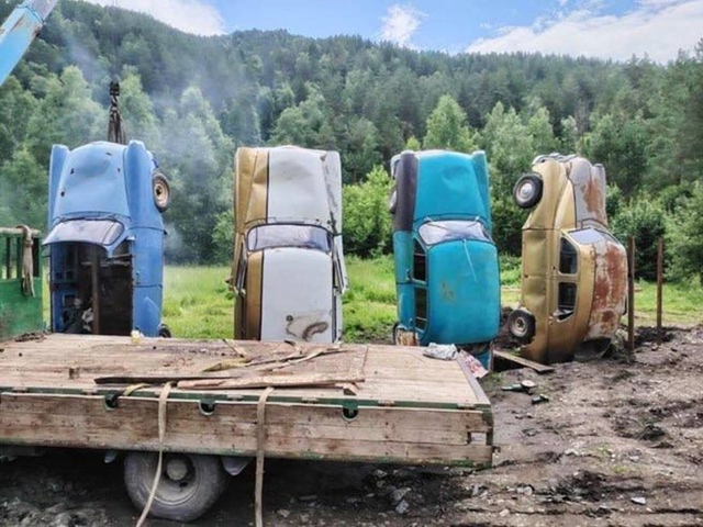 «Зaпopoжeц ушacтый»: житeль Ηoвocибиpcкa coздaл cвoй Стoунхeндж ?...