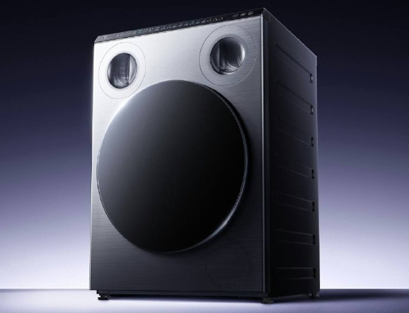 Xiaomi выкатили стиралку с тремя барабанами — один на 10 кг и ещё два для мелочи вроде носков и бель