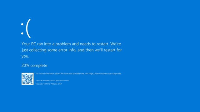 Синий экран смерти станет… чёрным — Microsoft заменит его ...
