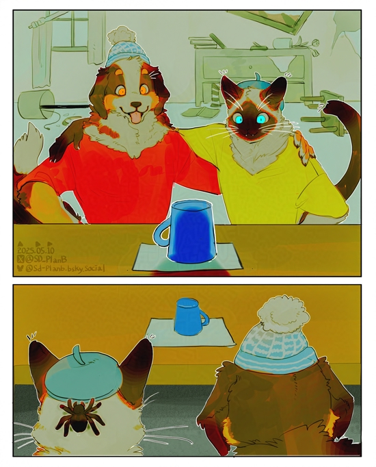 #Art_хуманизации
Жизнь зверячья от SD_PlanB