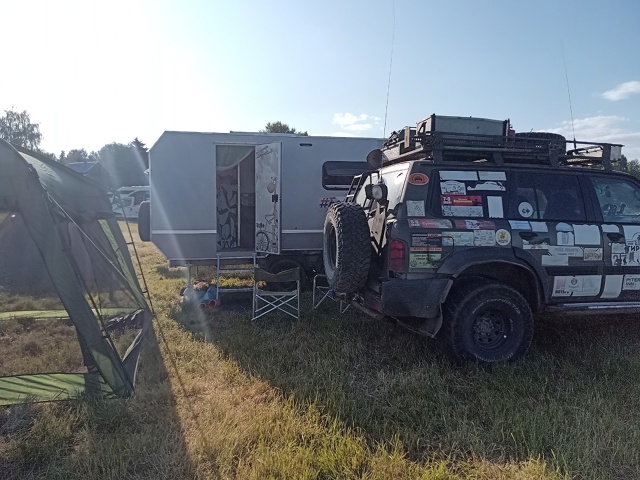 Первые караванеры на Ваймеше 👍